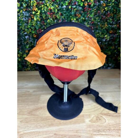 Jagermeister Fanny Pack Bag Orange Black New Promotional Lightweight OSFA Adjust - Picture 1 of 4